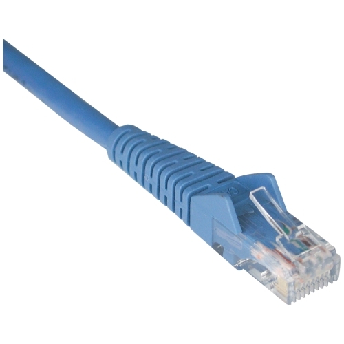 Eaton N201-006-BL Cables Eaton Tripp Lite Series Cat6 Gigabit Snagless Molded (utp) Ethernet Cable (rj45 M/m), Poe, Blue, 6 F N201006bl 037332172938