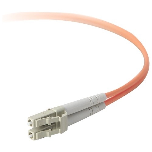 Belkin F3F004-02M Cables Belkin Fiber Optic Cable, 10gb/100gb Aqua Multimode Lc/lc Duplex, 50/125 Om4 - 6.56 Ft Fiber Optic N F3f00402m 722868814680