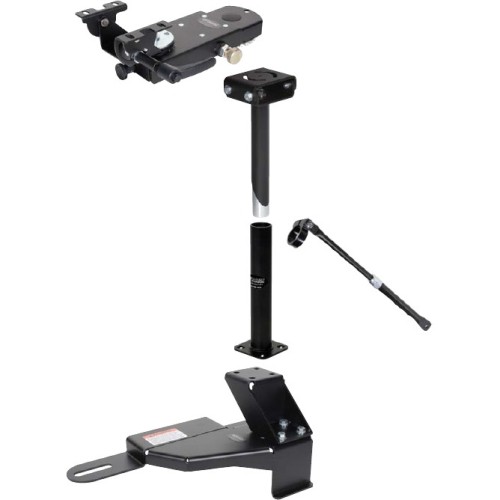 Gamber Johnson 7170-0147 Mounting Kits Gamber-johnson Vehicle Mount For Electronic Equipment - Height Adjustable - Steel (7170-0147) 71700147 094325217175