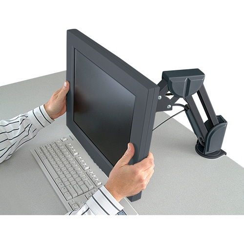 Kensington K60106 Mounting Kits K60106 Flat Panel Desk Mount Monitor Arm 0085896601067