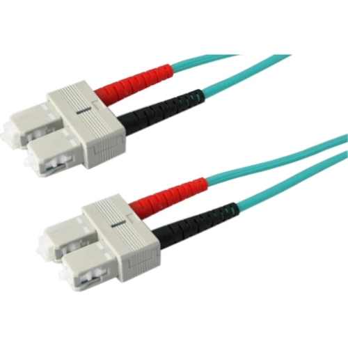 Addon ADD-SC-SC-2M5OM3 Cables Addon 2m Sc (male) To Sc (male) Aqua Om3 Duplex Fiber Ofnr (riser-rated) Patch Cable - 100% Compatib Addscsc2m5om3 821455037812