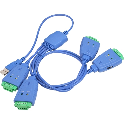 Siig ID-SC0D11-S1 Cables Siig 4-port Industrial Usb To Rs-422/485 Serial Adapter Cable With 3kv Isolation - 1 X Type A Male U Idsc0d11s1 662774015019