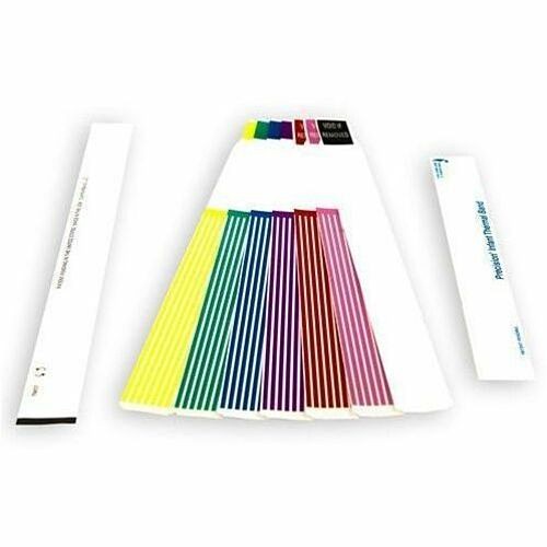 Wasp 633808404000 Labels Wasp Whc25 Adult Wristbands - 11" Width X 1 1/8" Length - Permanent Adhesive - Rectangle - Direct Th 633808404000