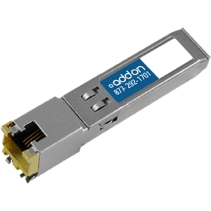 Addon 310-7225-AO Switch Modules Addon Dell 310-7225 Compatible Taa Compliant 10/100/1000base-tx Sfp Transceiver (copper, 100m, Rj-45 3107225ao 821455040003