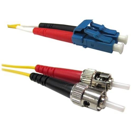 Weltron 90-1501-10M Cables Weltron 10m Lc/st Single Mode 9/125m Yellow Fiber Patch Cable - 32.81 Ft Fiber Optic Network Cable F 90150110m 840349106748