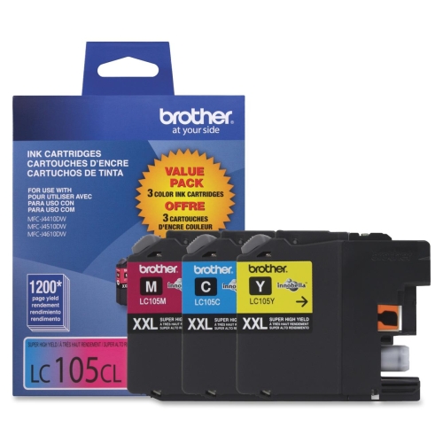 Brother LC1053PKS Toners & Ink Cartridges Lc105 3pk Ink Cartridges 031111728453