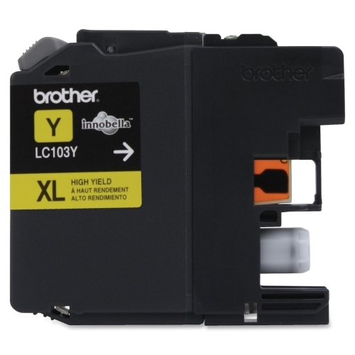 Brother LC103Y Toners & Ink Cartridges Innobella Lc103y Ink Cartridge BRTLC103Y 012502633471