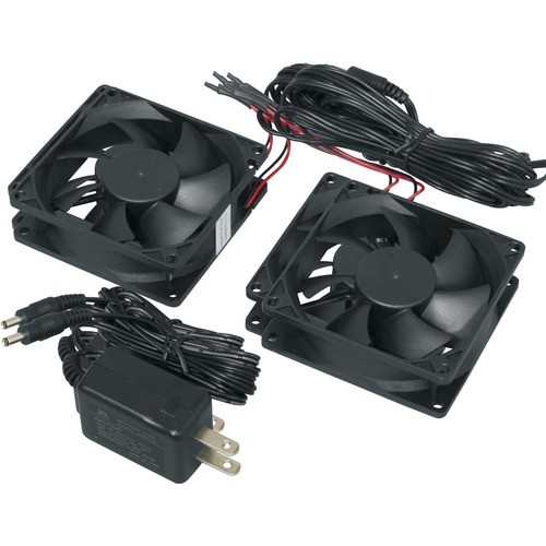 Middle Atlantic MFR-FANKIT-2 Miscellaneous Kits Fan Kit, 50 Cfm, Mfr Series,includes (2) 3in  Fans With Power Supply (mfr-fankit-2) Mfrfankit2 656747193460