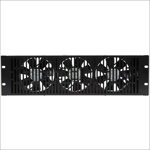 Legrand CAFH01-B1 Processor/Case Fans Sanus Component Series 3ru High Volume Av Rack Fan - Black - 4.50" Maximum Fan Diameter - 3 X Fan(s) Cafh01b1 793795524171