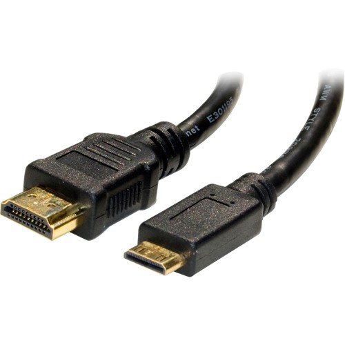 4xem 4XHDMIMINI3FT Cables 3ft Mini Hdmi To Hdmi M/m Adapter Cable 873791003150