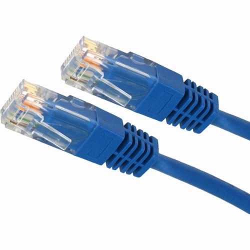 4xem 4XC5EPATCH25BL Cables 25ft Cat5e Molded Rj45 Utp Network Patch Cable (blue) 873791003440