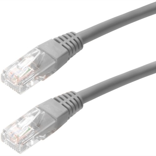 4xem 4XC5EPATCH6GR Cables 6ft Cat5e Molded Rj45 Utp Network Patch Cable (gray) 873791003518