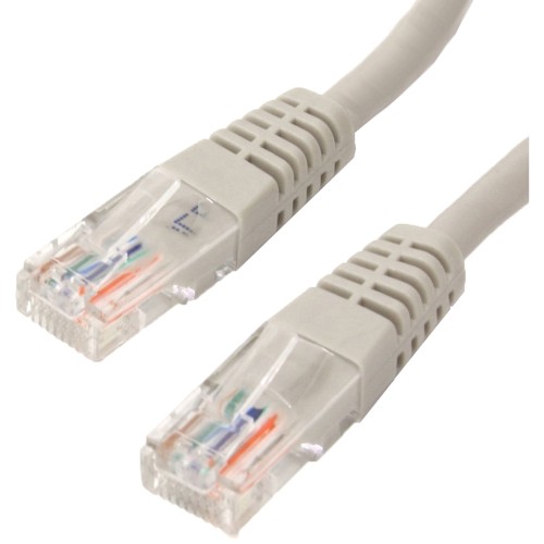4xem 4XC6PATCH50GR Cables 50ft Cat6 Molded Rj45 Utp Ethernet Patch Cable (gray) 873791004065