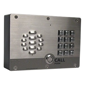Cyberdata 011214 Intercom Systems Sip-enabled Ip V3 Outdoor Intercom With Keypad 000886778338