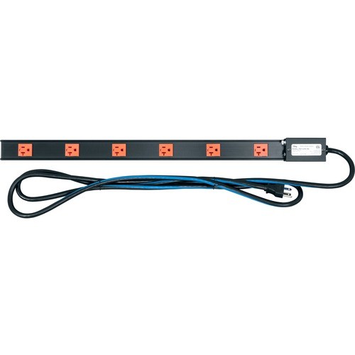 Middle Atlantic PDT-615C Power Strips Middle Atlantic Power Strip With Basic Surge Protection - 6 Outlet, 15a - Nema 5-15p - 6 X Nema 5-15 Pdt615c 656747191688