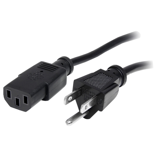 Startech PXT10112 Power Cords 12 Ft Standard Computer Power Cord - Nema5-15p To C13 052053173064