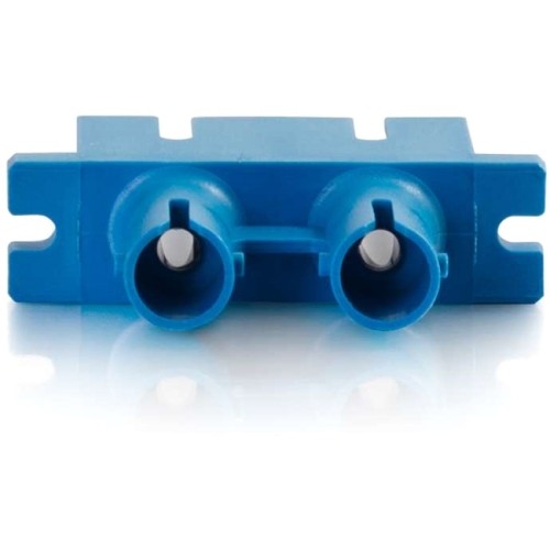 C2g 27109 Connector Adapters C2g Sc/st Duplex Single-mode Fiber Coupler - 2 X Sc Network Female - 2 X St Network Female - Black ( 818240905470