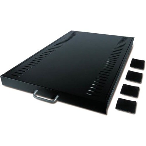 Apc Schneider AR8123BLK Rack Equipment Schneider Electric Rack Shelf - 1u Rack Height - Rack-mountable - Black (ar8123blk) 080850254136