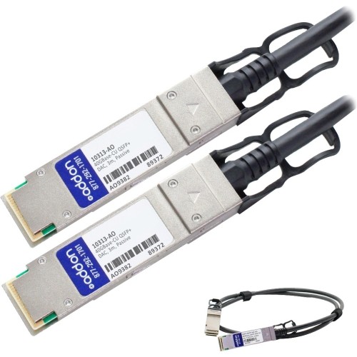 Addon 10313-AO Cables Addon Extreme Networks 10313 Compatible Taa Compliant 40gbase-cu Qsfp+ To Qsfp+ Direct Attach Cable  10313ao 821455049556