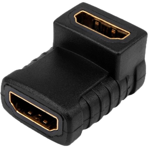 4xem 4XHDMIFF90 Connector Adapters 90 Degree Hdmi A Female To Hdmi A Female Adapter 873791004546