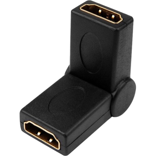 4xem 4XHDMIFFSWIVEL Connector Adapters 90 Degree Swivel Hdmi A Female To Hdmi A Female Adapter 873791004591