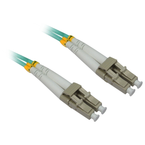 4xem 4XFIBERLCLC6M Cables 6m/19.7 Ft Lc/lc Mm Duplex Fiber 50/125 10gbps "aqua" Pvc Patch Cable 873791005642