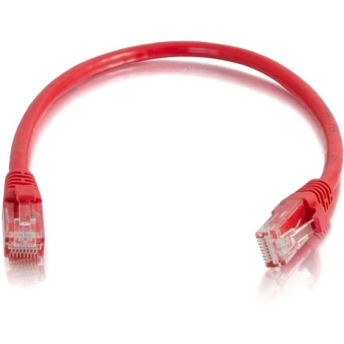 C2g 03998 Cables C2g 2ft Cat6 Ethernet Cable - Snagless Unshielded (utp) - Red - Category 6 For Network Device - Rj-4 757120039983