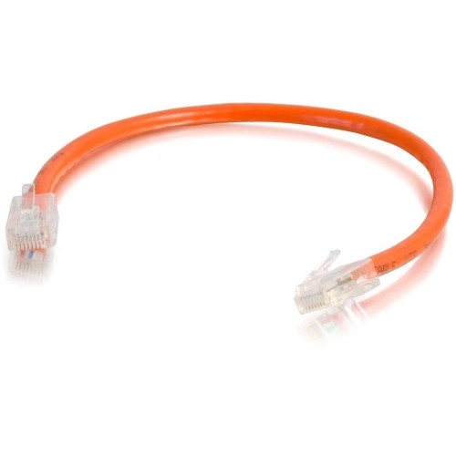 C2g 04196 Cables C2g-7ft Cat6 Non-booted Unshielded (utp) Network Patch Cable - Orange - Category 6 For Network Devic 818215478169