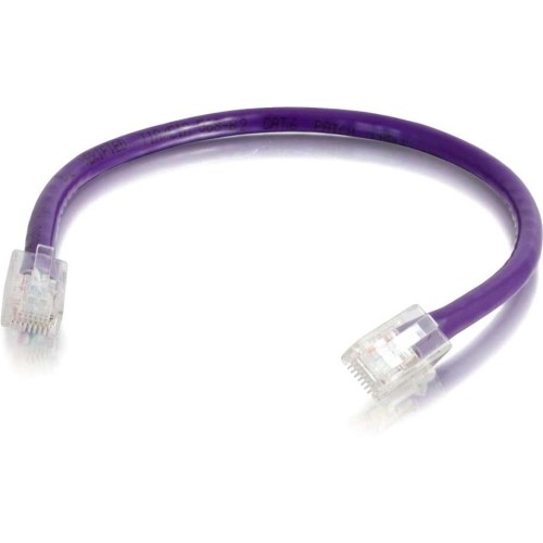 C2g 04216 Cables 6 Ft Cat6 Non Booted Utp Unshielded Network Patch Cable - Purple 757120042167