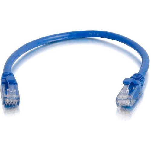 C2g 00393 Cables C2g 4ft Cat5e Ethernet Cable - Snagless Unshielded (utp) - Blue - Category 5e For Network Device - R 166271855463