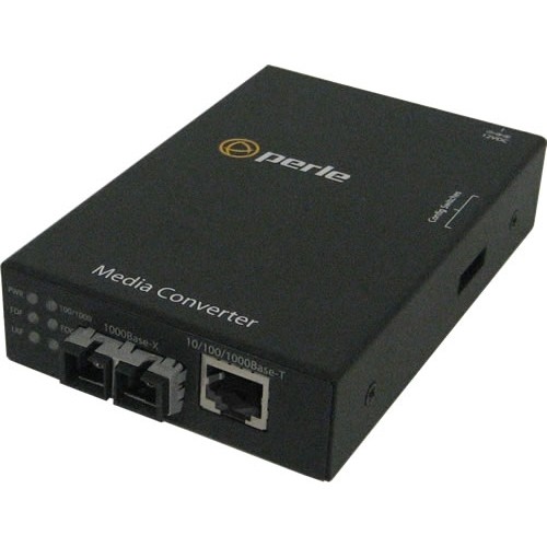 Perle Systems 05090700 Transceivers/Media Converters S-1110-xt 10/100/1000 To Fiber Industrial Temperature Media Converter 734660907002