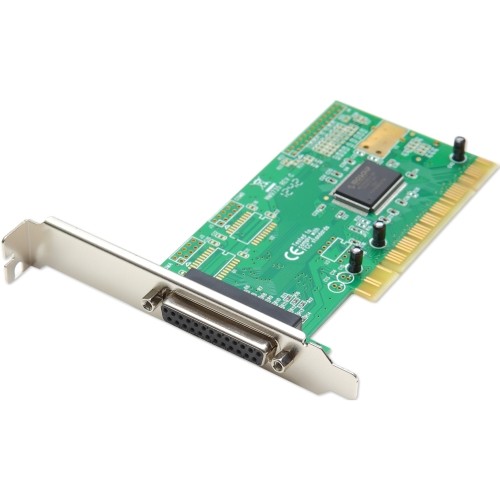 Syba SD-PCI-1P Serial/Parallel Adapters Syba Multimedia 1 Db-25 Parallel Printer Port (lpt1) Pci Controller Card, Netmos 9805 Chipset - Plug Sdpci1p 012305020010