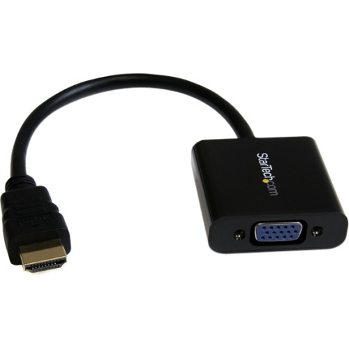 Startech HD2VGAE2 Connector Adapters Hdmi To Vga Adapter Converter For Desktop Pc / Laptop / Ultrabook - 1920x1080 065030850926