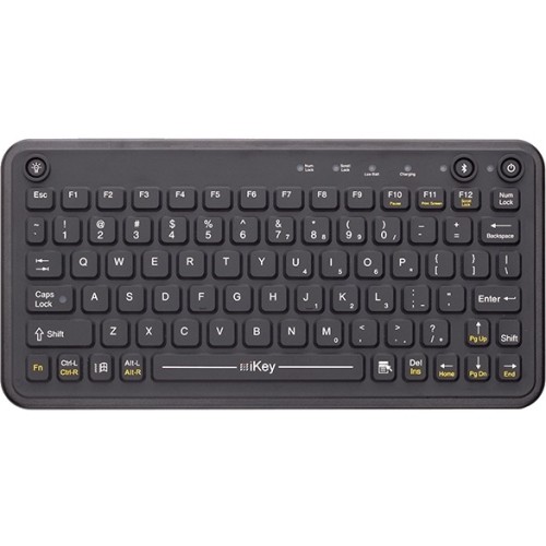 Ikey BT-80-03 Keyboards & Keypads Ikey Rechargeable Bluetooth Keyboard For Windows/android - Wireless Connectivity - Bluetooth - Qwert Bt8003 