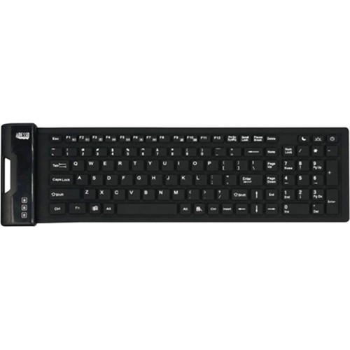 Adesso AKB-222UB Keyboards & Keypads Antimicrobial Waterproof Flex Keyboard (compact Size) Akb222ub 728072155472