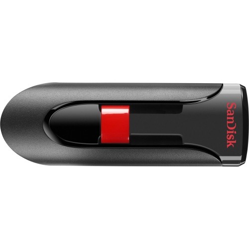 Sandisk SDCZ60-032G-A46 Flash Drives Sandisk Cruzer Glide Usb Flash Drive - 32 Gb - Usb 2.0 - Black, Red - 2 Year Warranty (sdcz60-032g-a Sdcz60032ga46 619659075521