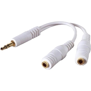 4xem 4XISPLITTER Cables 3.5mm Mini Jack Headphone Splitter Cable For Iphone/ipod/audio Devices 873791007004