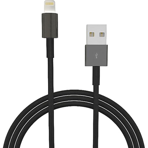4xem 4XLIGHTNINGBK10 Cables 10ft 8-pin Lightning To Usb Cable For Iphone/ipod/ipad (black) 873791007622