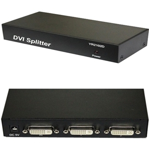 4xem 4XDVI2S Signal Splitters/Amplifiers 2-port Dvi Video Splitter 2560x1600 873791007080