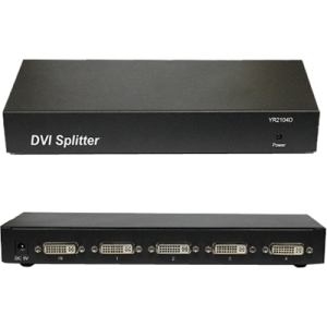 4xem 4XDVI4 Signal Splitters/Amplifiers 4-port Dvi Video Splitter 1900x1200 873791007097