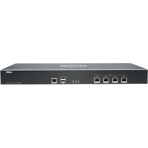 Sonicwall 01-SSC-3844 Network Security & Firewalls Sonicwall Nsa 4600 Network Security Appliance - 12 Port - 10/100/1000base-t - Gigabit Ethernet - Des 01ssc3844 758479038443