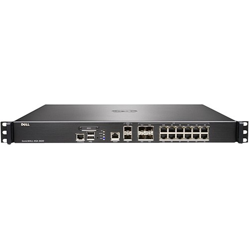 Sonicwall 01-SSC-3854 Network Security & Firewalls Sonicwall Nsa 3600 Network Security Appliance - 12 Port - 10/100/1000base-t - Gigabit Ethernet - Des 01ssc3854 758479038542