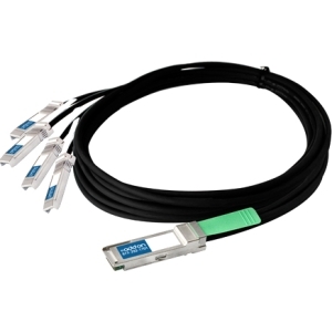 Addon CAB-Q-S-2M-AO Cables Addon Arista Networks Cab-q-s-2m Compatible Taa Compliant 40gbase-cu Qsfp+ To 4xsfp+ Direct Attach C Cabqs2mao 821455054253