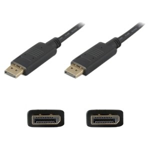 Addon DISPLAYPORT10F Cables 10ft Displayport 1.2 Male To Displayport 1.2 Male Black Cable For Resolution Up To 3840x2160 (4k Uhd 821455054499