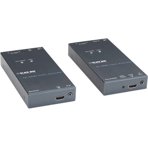 Black Box VX-HDMI-FO Video Consoles/Extenders Black Box 3d Hdmi Fiber Extender - 1 Input Device - 1 Output Device - 5249.34 Ft Range - 2 X Hdmi In Vxhdmifo 007540331878