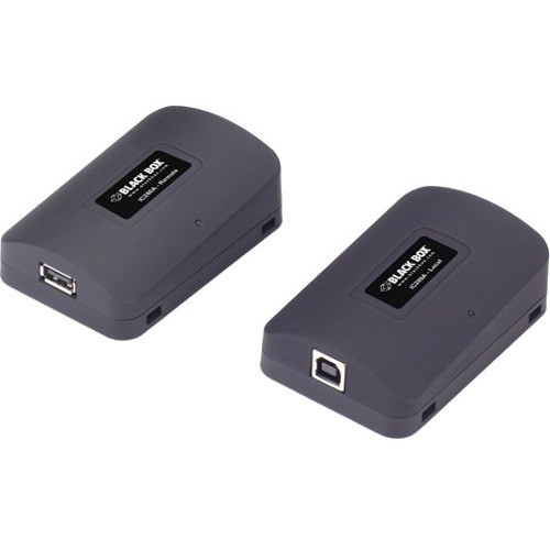Black Box IC282A Cable Extenders Extend Two Usb 1.1 Peripherals Beyond The 16-ft (5-m) Limitation Up To 328 Ft (1 (ic282a) 818215755109