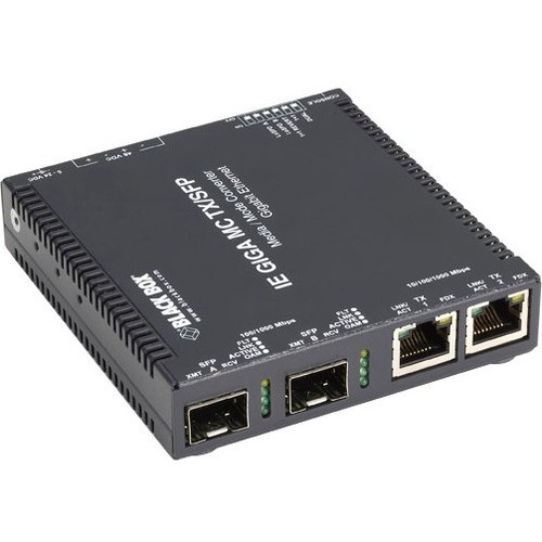 Black Box LGC340A Transceivers/Media Converters Black Box Lgc340a Transceiver/media Converter - New - 2 X Network (rj-45) - Gigabit Ethernet - 1000b 700604248074