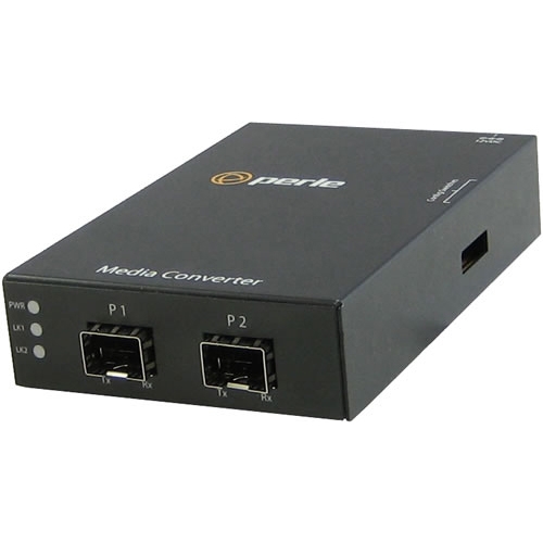 Perle Systems 05060574 Transceivers/Media Converters Protocol Transparent Stand-alone Media Converter With Dual Sfp Slots 734660605748