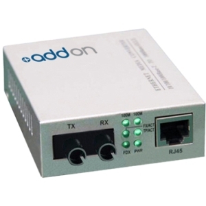 Addon ADD-FMC-FX-2ST Transceivers/Media Converters 100base-tx To 100base-lx St Smf 1310nm 20km Media Converter Addfmcfx2st 821455056172