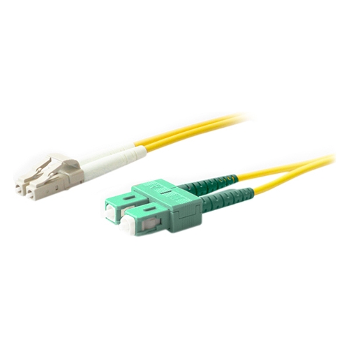 Addon ADD-ASC-LC-20M9SMF Cables Addon 20m Asc (male) To Lc (male) Yellow Os2 Duplex Fiber Ofnr (riser-rated) Patch Cable - 100% Comp Addasclc20m9smf 821455056684